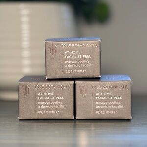 True Botanicals At-Home Facial Peel Treatment Sample Size x3 (BRAND NEW)